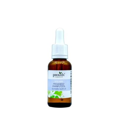 Ayurvedische tendenpoetsolie, puur en 100% natuurlijk en biologisch