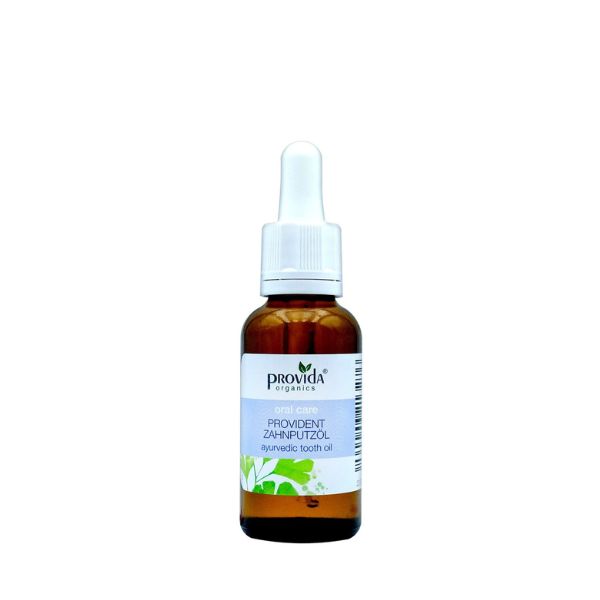 Ayurvedische tendenpoetsolie, puur en 100% natuurlijk en biologisch