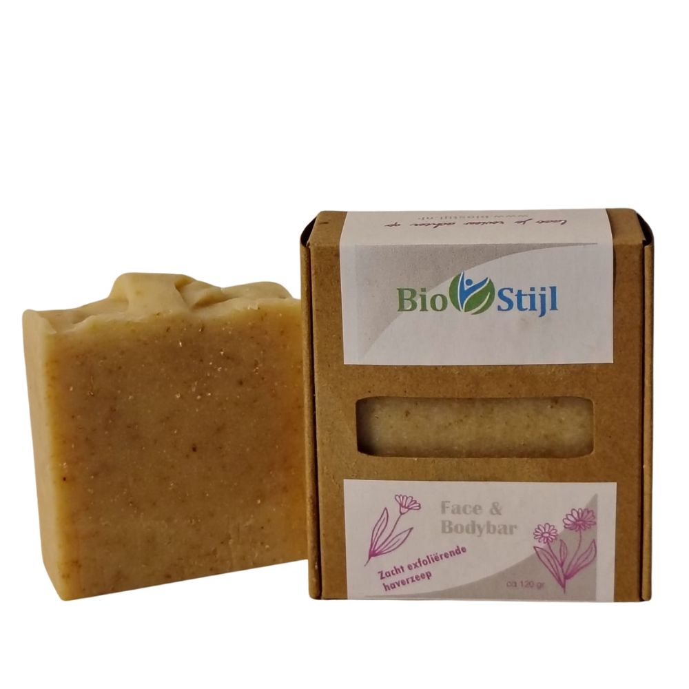 exfolierende zeep met havermoutscrub exfolierende zeep met havermoutscrub