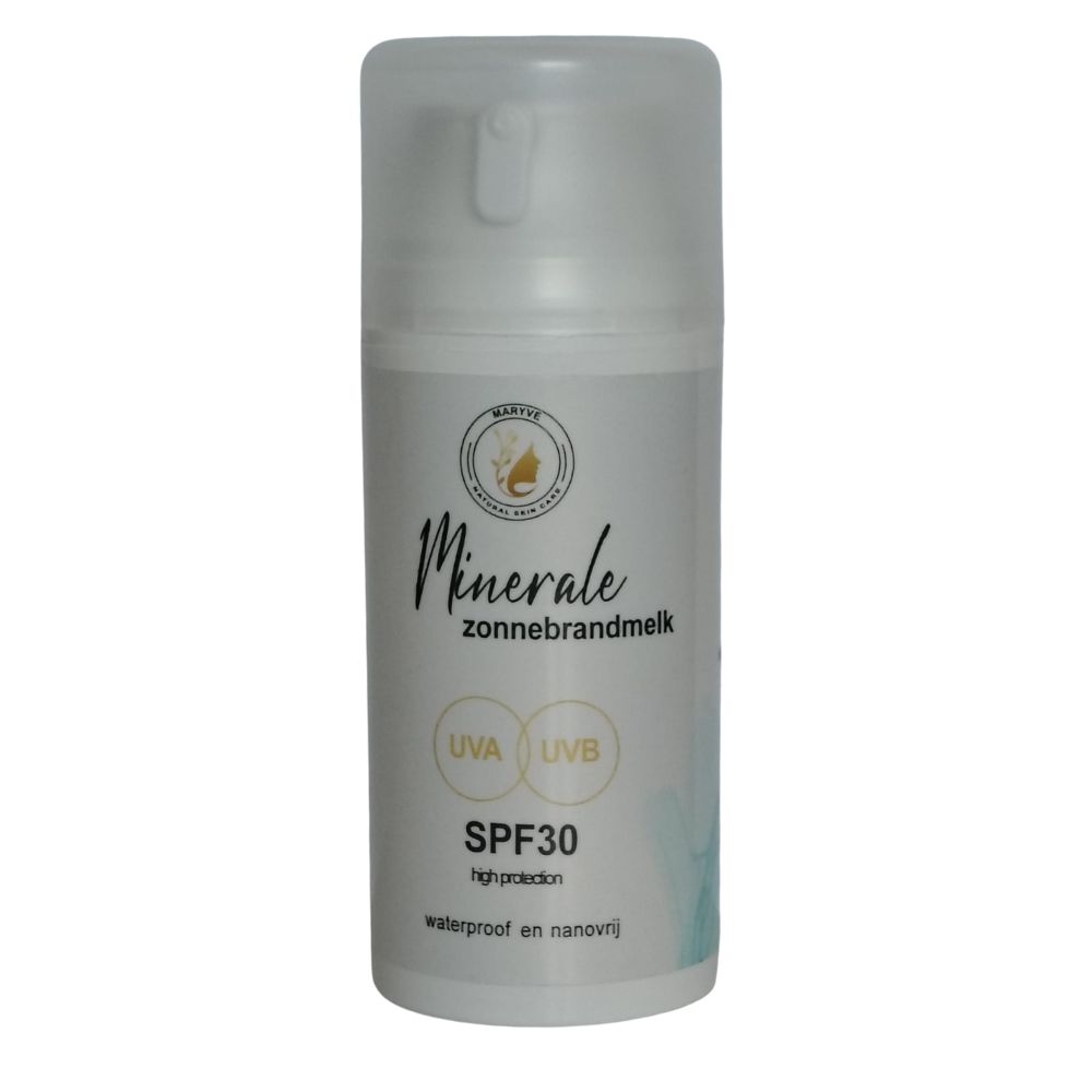 Natuurlijke zonnebrandcrème spf30 met minerale zonnefilters Natuurlijke zonnebrandcrème spf30 met minerale zonnefilters