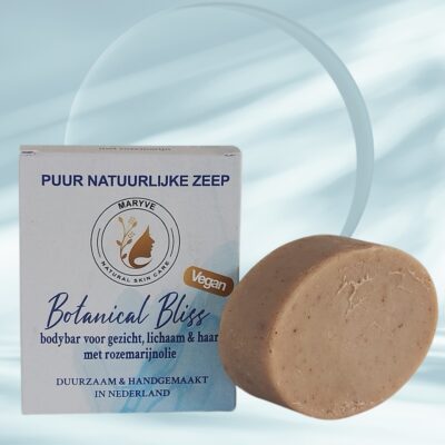 natuurlijke zeep voor gezicht, lichaam en haar met rozemarijn