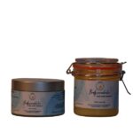 Bodyscrubolie met Dode Zeezout klein en groot